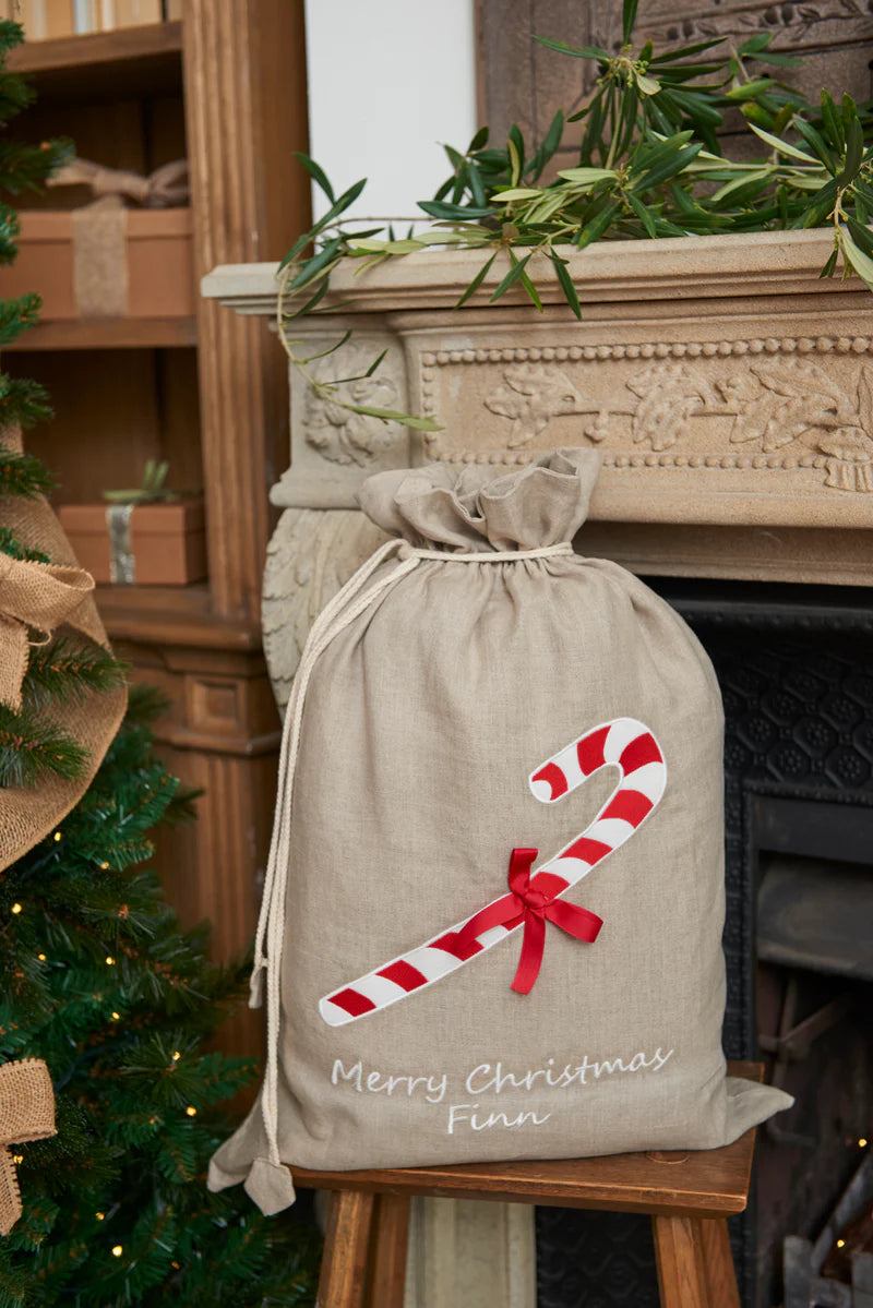 Candy Cane Santa Sack | Personalised