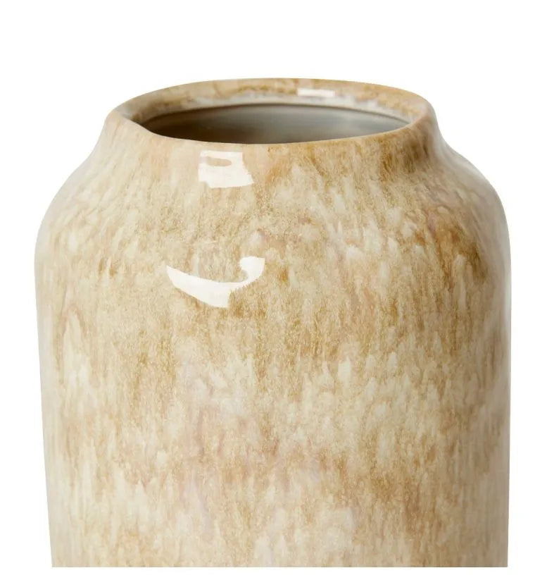 Jayden Vase | Brown/Cream