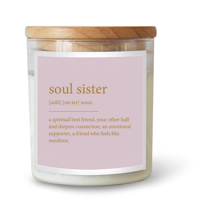 Goldie Dictionary Candle | Soul Sister