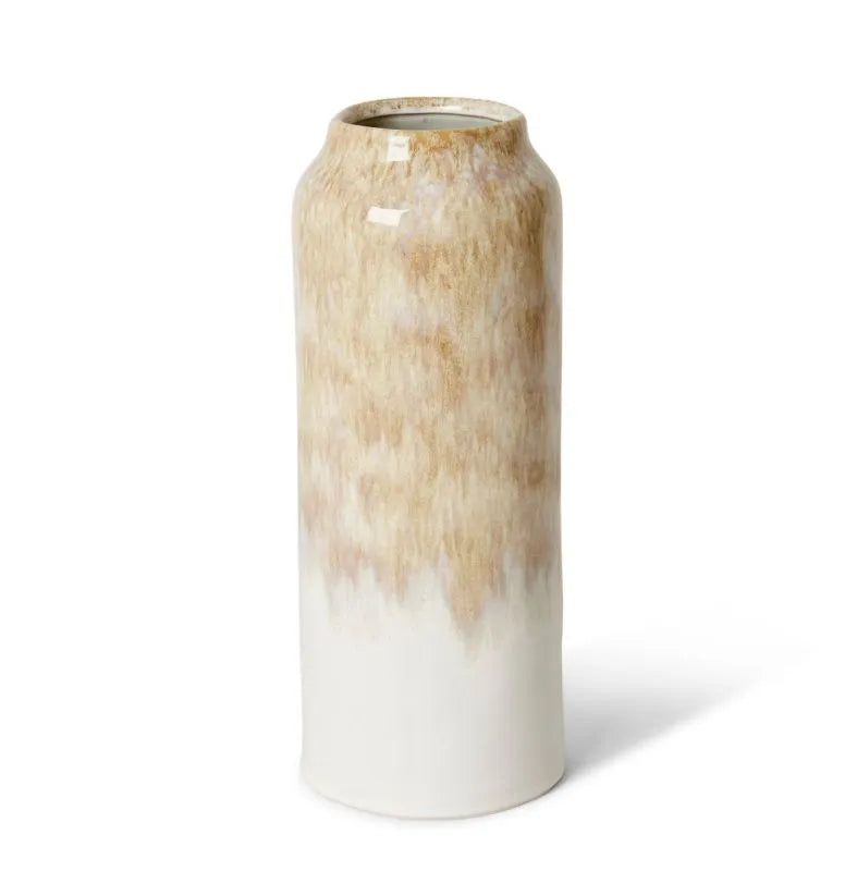 Jayden Vase | Brown/Cream