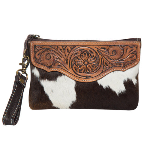 Para Cowhide Clutch with Tooling Details