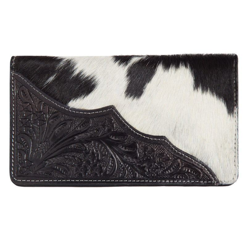 Calama Tooling Leather Slim Cowhide Wallet