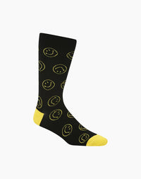 Smiley Cloud 9 | Mens Bamboo Sock