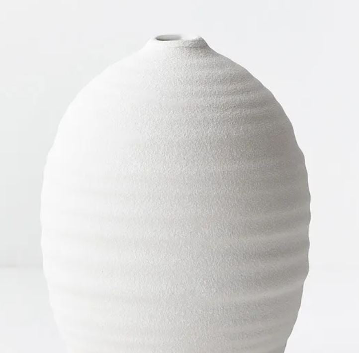 Nysa Vase | White