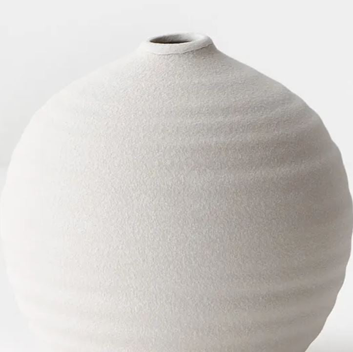 Nysa Vase | White