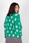 Green Spot Cardigan