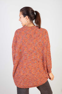 Orange Multi Knit