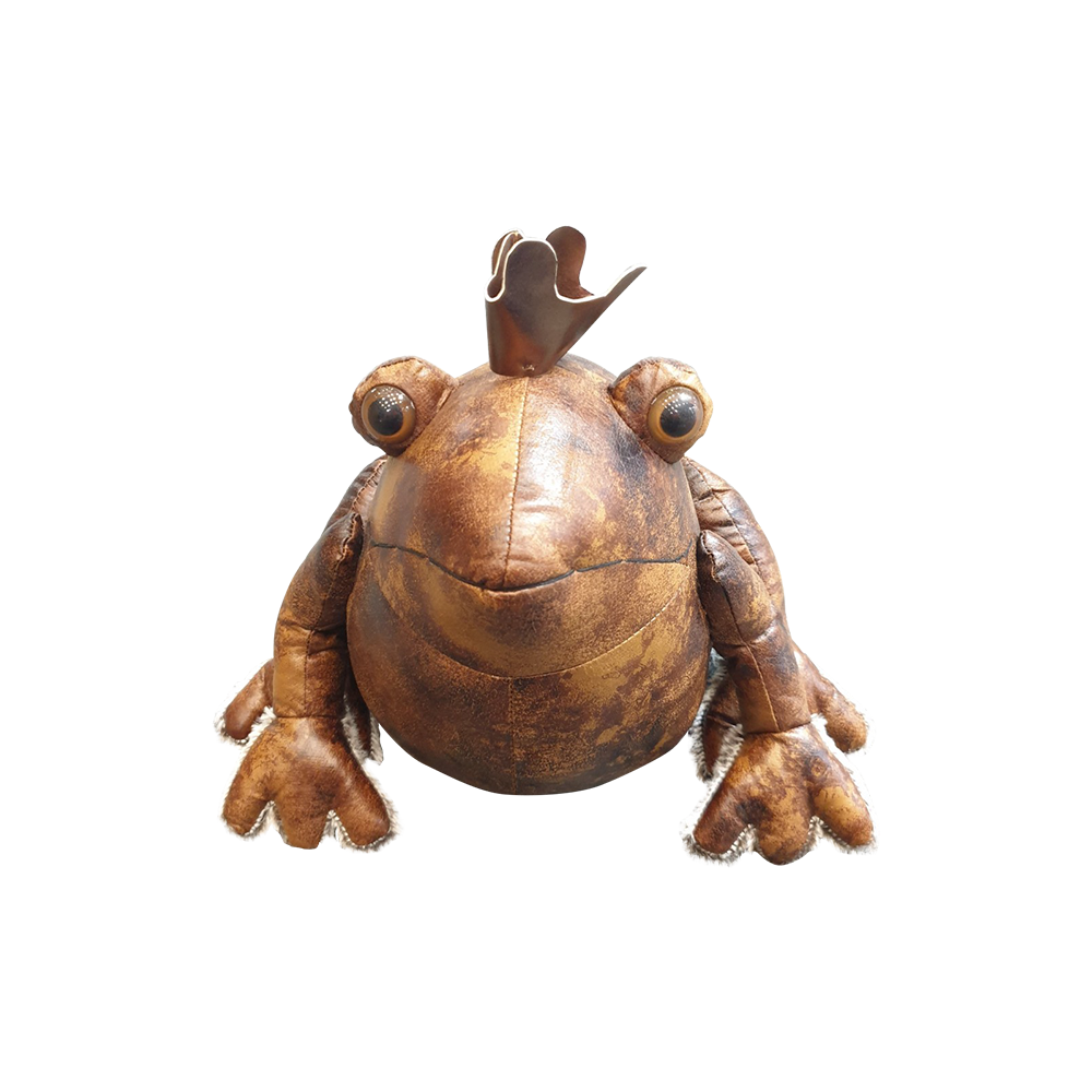 The Frog Prince | Leather Doorstop