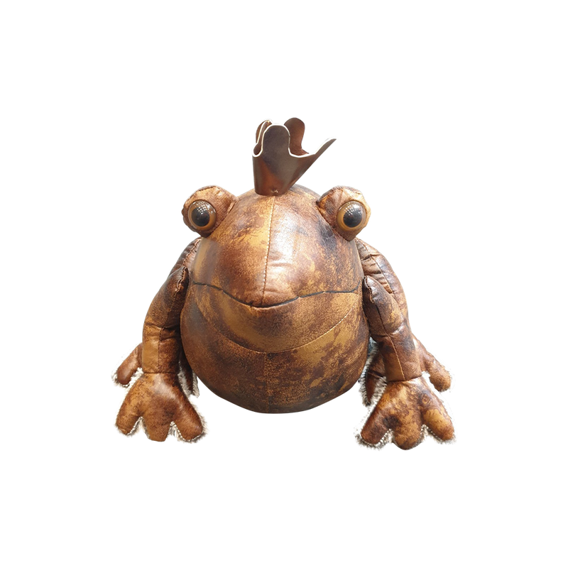 The Frog Prince | Leather Doorstop