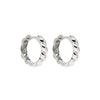 Zippy Twist Huggie Earring | Sterling Silver