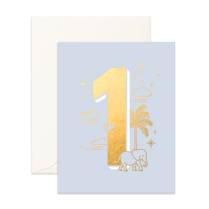 Birthday No. 1 Greeting Card