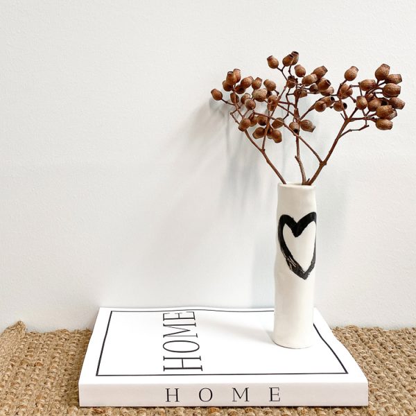 Single Stem Vase | Handmade | Heart