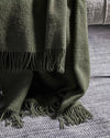 Nevis Lambswool Throw | Juniper | 130 x 200cm