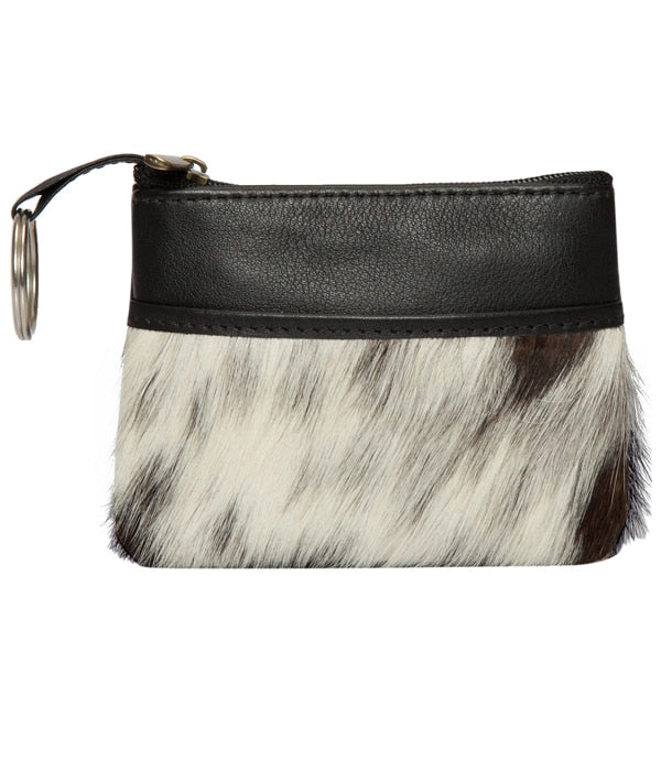 Peru Cowhide Change Purse