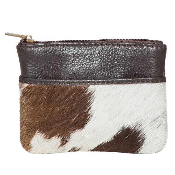 Peru Cowhide Change Purse