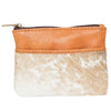 Peru Cowhide Change Purse