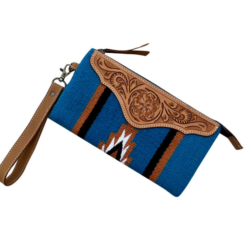 Saddle Blanket Western Clutch