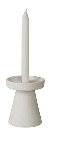 Piper White Matte Candle Holders | Assorted Sizes