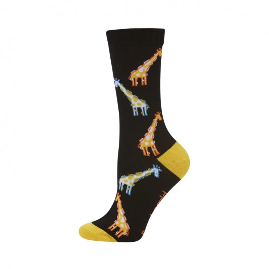 Spotted Giraffe | Womens Bamboo Socks