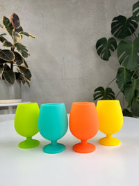 Stemm | Unbreakable Silicone Wine Glasses | Set of 4