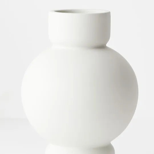 Isobel Vase | White