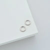 Halo Earring | Sterling Silver