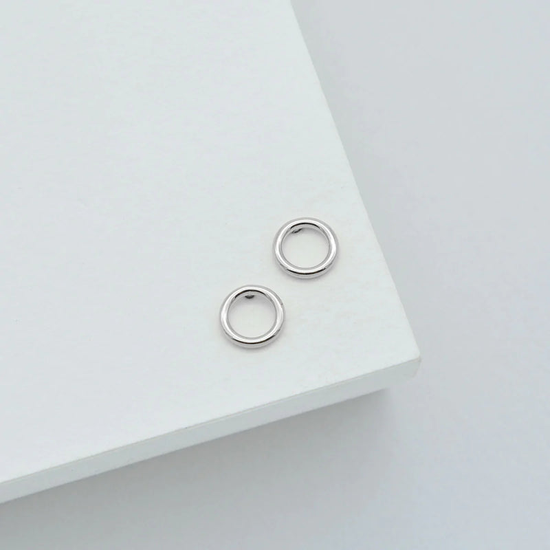 Halo Earring | Sterling Silver