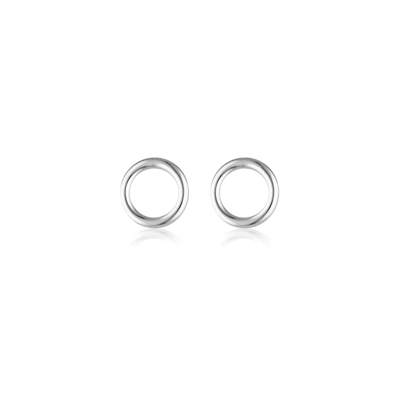 Halo Earring | Sterling Silver