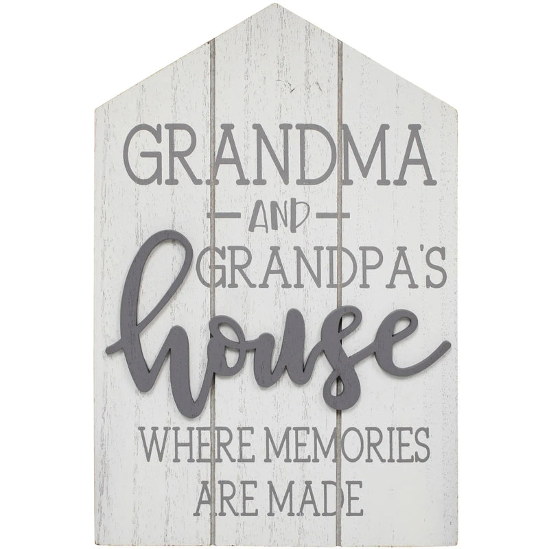 Sign Grandma And Grandpa