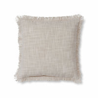 Eli Fringe Oatmeal Cushion