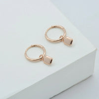 Tate Huggie Hoop Earring