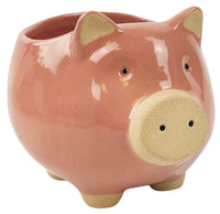 Pig Planter | Pink