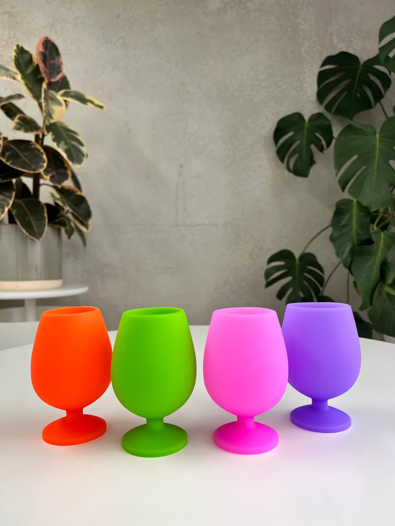 Stemm | Unbreakable Silicone Wine Glasses | Set of 4